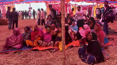 ‘জাগো বাহে তিস্তা বাঁচাই’ সমাবেশের একাংশ, ছবি: খবর সংযোগ