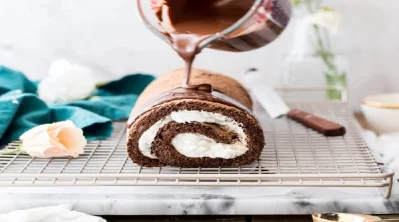 চকলেট কফি সুইস রোল