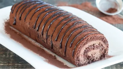 চকলেট কফি সুইস রোল