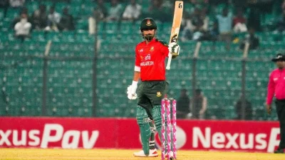 লিটনের ফিফটি