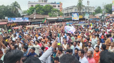 শেরপুরে বিএনপির বিক্ষোভ