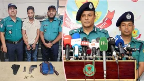 চুরির তদন্তে মিলল অবৈধ অস্ত্র