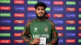 ব্যাট-বলে ঝড় তুলে র‍্যাঙ্কিংয়ে বড় চমক রিশাদের