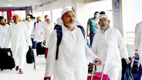 হজ শেষে দেশে ফিরেছেন ১২ হাজার ৮৭৭ হাজি