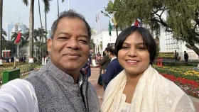 বিমানবন্দরে ফারজানা রুপা ও শাকিল আটক