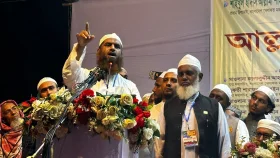 আদালত ইস্কন নিষিদ্ধে ব্যর্থ হলে আলেম সমাজই প্রতিরোধ গড়ে তুলবে: আল্লামা মামুনুল হক