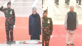 শহীদ বুদ্ধিজীবী স্মৃতিসৌধে রাষ্ট্রপতি-প্রধান উপদেষ্টার শ্রদ্ধা