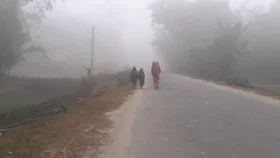 মৃদু শৈত্যপ্রবাহে কাঁপছে পঞ্চগড়