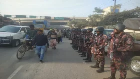 সংঘর্ষের পর ইজতেমা মাঠে সেনা-বিজিবি মোতায়েন