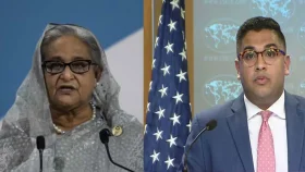 শেখ হাসিনাকে নিয়ে প্রশ্নের জবাবে যা বলল যুক্তরাষ্ট্র