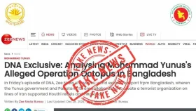 ড. ইউনূসকে নিয়ে জিনিউজের প্রতিবেদন বানোয়াট: প্রেস উইং