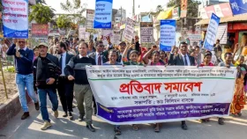 গোবিন্দগঞ্জে সাঁওতালদের সম্পত্তি দখলের তৎপরতা চলছে