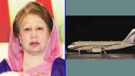 খালেদা জিয়া লন্ডনে যাচ্ছেন যে বিশেষ বিমানে