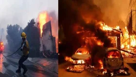 লস অ্যাঞ্জেলেসে দাবানল: হলিউডের অনেক তারকার বাড়ি ধ্বংস