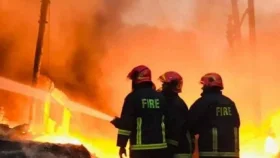 ভাষানটেক বস্তিতে আগুন, নিয়ন্ত্রণে ৫ ইউনিট