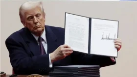 বাইডেনের ৭৮ নির্বাহী আদেশ বাতিল ট্রাম্পের