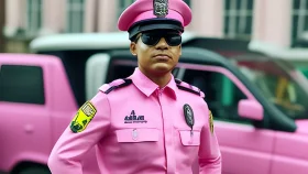 পুলিশের পোশাক গোলাপি রঙের করার আহ্বান সমন্বয়কের