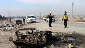 সিরিয়ার মানবিজে বোমা হামলায় নিহত ২০