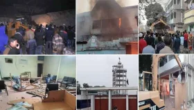 দেশের যেসব স্থাপনায় ভাঙচুর ও অগ্নিসংযোগ 