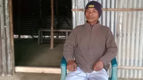 সময়ের ব্যবধানে হারিয়ে গেছে আদিবাসী শিল্পী আর্নিশ মান্দা