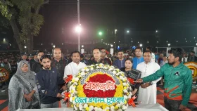 দেশজুড়ে ভাষা শহীদদের শ্রদ্ধা নিবেদন