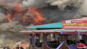 সাজেকে ৩০টির বেশি রিসোর্ট পুড়ে ছাই