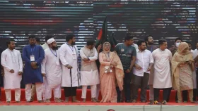 ‘জাতীয় নাগরিক পার্টি’র মঞ্চে জুলাই বিপ্লবের নায়করা