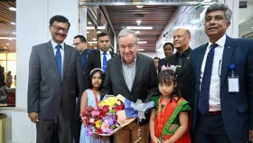 ঢাকায় জাতিসংঘের মহাসচিব আন্তোনিও গুতেরেস