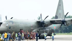 মিয়ানমারে পৌঁছেছে বাংলাদেশের উদ্ধারকারী দল