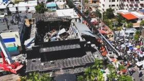 নাইটক্লাবের ছাদ ধসে নিহতের সংখ্যা বেড়ে ৯৮