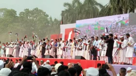 মোনাজাতের মাধ্যমে শেষ হলো &lsquo;মার্চ ফর গাজা&rsquo; কর্মসূচি