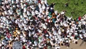 স্রোতের মতো মিছিল আসছে সোহরাওয়ার্দীতে