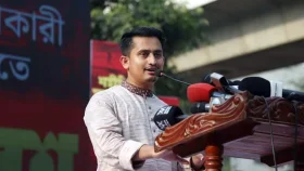 আ.লীগ নিষিদ্ধের কথা বললেই সরকার পশ্চিমাদের দৃষ্টিভঙ্গির দোহাই দেয়: সারজিস আলম