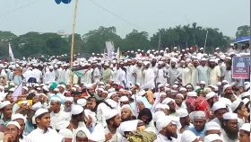 হেফাজতের মহাসমাবেশ শুরু