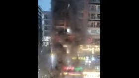 বেইলি রোডের ক্যাপিটাল সিরাজ সেন্টারে আগুন