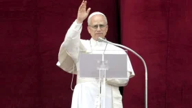 প্রথম ভাষণে গাজা প্রসঙ্গে যা বললেন পোপ লিও