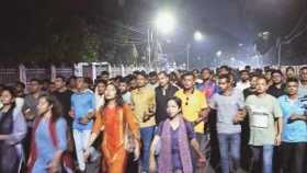 সাম্য হত্যার ঘটনায় ছাত্রদলের তাৎক্ষণিক বিক্ষোভ