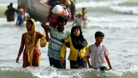 ৪০ রোহিঙ্গা শরণার্থীকে সমুদ্রে ফেলে দিলো ভারত