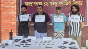 আলোচিত শীর্ষ সন্ত্রাসী সুব্রত বাইন ও মোল্লা মাসুদ গ্রেপ্তার