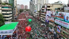 নয়াপল্টনে বিএনপির সমাবেশ শুরু