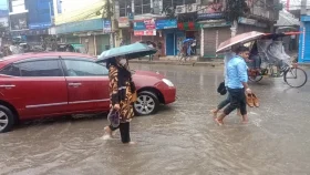 বগুড়ায় মৌসুমে সর্বোচ্চ ১৬১.২ মিলিমিটার বৃষ্টিপাত রেকর্ড
