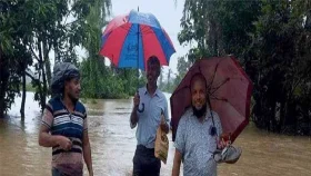 ফেনীতে রেকর্ড বৃষ্টিপাত, কয়েকটি গ্রাম প্লাবিত