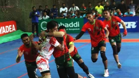 কাবাডি লিগে শিরোপার লড়াই সেনাবাহিনী-পুলিশ