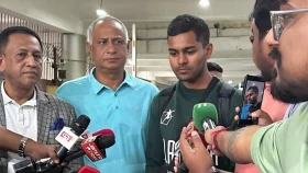 ঢাকায় নেমেই শামিত সোম বললেন, আমি উচ্ছ্বসিত মাঠে নামতে মুখিয়ে আছি