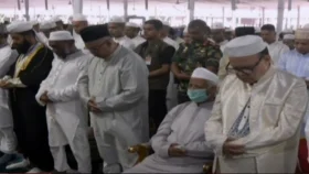 জাতীয় ঈদগাহে ঈদুল আজহার প্রধান জামাত অনুষ্ঠিত