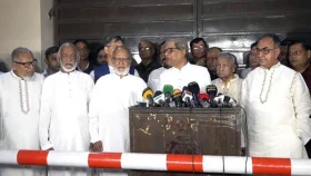 খালেদা জিয়ার সঙ্গে বিএনপির শীর্ষ নেতাদের ঈদের শুভেচ্ছা বিনিময়