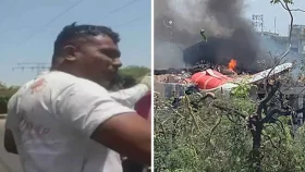 ভারতে বিমান দুর্ঘটনা: অলৌকিকভাবে’ বেঁচে গেছেন এক যাত্রী
