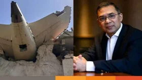 গুজরাটে বিমান বিধ্বস্তের ঘটনায় তারেক রহমানের শোক