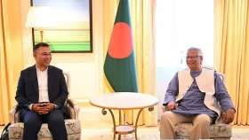 ড. ইউনূস ও তারেক রহমানের বৈঠক শেষ