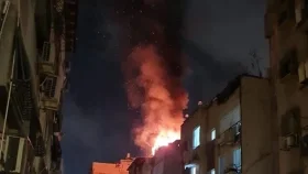 ইসরায়েলে ইরানের নতুন ক্ষেপণাস্ত্র হামলা, ভবনের ছাদে আগুন